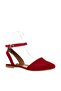 Red Women's Ballerina Flats D726226202 - 2