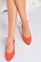 Fuchsia/Orange Suede Women's Ballerinas H726324002 - 2