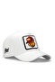 V1 Baseball Kids Squirrel - قبعة أطفال بيضاء للجنسين مع شعار رمز 1bs (CAP)
