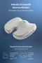 Visco Orthopedic, Non-Slip Base, Office, Car, Coccyx Sitting Cushion, 45X34X7Cm - 4