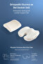 Visco Orthopedic Sitting and Lumbar Support Cushion Set, Back Pillow and Coccyx Cushion - 4