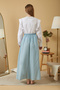 Muslin Skirt Baby Blue - 7