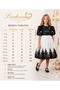Girl's Balloon Sleeve, Tulle, Lace Detailed Dress for Special Occasion, Birthday - 8