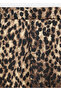 Satin pants with leopard print - 7