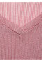 Short Sleeve Glitter Sweater - 8