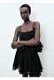 Tricot Dress with Volants - 6