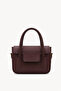 Burgundy D63 Women's Daily Hand and Shoulder Bag with Adjustable Shoulder Strap and Large Internal Volume