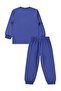 Astronaut Printed Pajama Set for 2-5 Years - Blue - 2