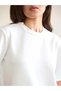 Crew Neck Relaxed Fit Women's T-Shirt - 4