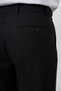 Men's Black Basic Dynamic Fit Trousers - 5
