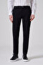 Men's Black Cotton Trend Slim Fit Chino Trousers