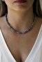 Sodalite Natural Stone Necklace |   Logic and Truth |   Pure Collection |