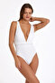 Argento 0363-3058 women's swimsuit with chest detail