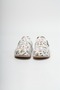 8149 Hospital Themed White Belted Comfort Slippers - 4