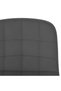 Scaune de bar, 2 buc., gri închis, material textil - 8