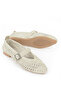 , Straw Knitted Women's Ballerinas 1611060Z1513 Beige - 5