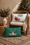 6-Piece Christmas Patterned, Rectangular, Double-Sided Digital Printing, Pillowcase, Throw Pillow Cover, Zippered - 3
