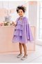 Magic Baby Kids Tulle Cape Costume - Party Birthday Costume Accessory - Purple 2-7 Years - 3
