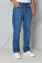 Men's blue baggy jeans - relaxed fit casual denim jeans - 5