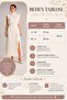 Ecru Long Pleated Dress - 2