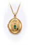 Covered Locket Necklace