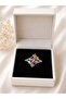 Adjustable Tarnish-Resistant Steel Ring with Natural Tourmaline Stone – Women's Ring - 5