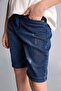 100% Cotton Regular Fit Ripped Detailed Jean Shorts for Boys H5419A826Hs - 6