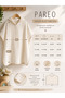 100% Cotton Muslin Pareo Poncho Towel - Baby Girl / Boy & Kids Beach and Bath Towel Bathrobe Gift (2 Years Old) - 2
