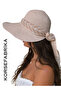 Stylish and Functional Straw Beach and Casual Hat with Wide Brim Sun Visor