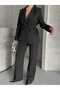 Belden Tie-Up Blazer Jacket Pants Suit - 4
