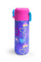 Kids Light Pink Lavender Heart Patterned Steel Thermos with Straw and Direct Drinking 500 ml 31977 - 5