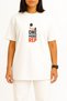 Oversized One More Beer Fitness Gym Chest Design Unisex T-Shirt - 2
