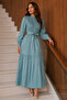 Belted Hijab Dress Çağla 2247 - 3