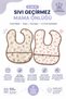 Unisex Baby Printed Sleeveless Pocket Detail Velcro Liquid-Proof 2-Piece Baby Bib 6-36 Months - 9