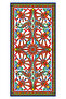 Royal Mosaic Patterned Beach Pareo - Shiny Fabric That Doesn'T Show through - 75X155 cm - 7