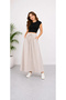 Women's TENCEL™ Elastic Waist Long Skirt