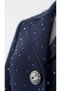 Mother Daughter Child Stone Detailed Women's Blazer Jacket - 6