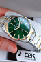 Men's Wristwatch 3 Atm Water Resistant Silver Color Steel Band Cbk438 - 4