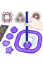 Multi-function Geometric Ruler Drawing Painting Spirograph Tools Kit for Children Educational Col... - 2