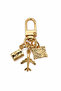 Hanori Travel Charm – Airplane, Passport, and Suitcase Themed Bag & Wallet Charm