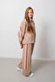 9-15 Years Old Design Limitless Line Girl's Suit-Latte - 3