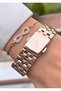 Brand Rose Color 2 Year Warranty Women's Wristwatch - with Bracelet Gift 0850Dkl0101401-25 - 5