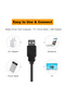وحدة تحكم USB بثلاثة أزرار لشرائط إضاءة LED من نوع WS2811 وWS2812B، 5 فولت، 3 دبابيس، للتحكم في ألوان البكسل المتغيرة - 4