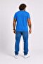 Men's Plus Size Crew Neck T-Shirt Re-Born 25185 Cobalt Blue - 3