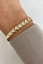 Sergeant Design Handcuff Women's Steel Bracelet Gold Does Not Tarnish Color Does Not Fade - 2