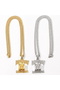 Gold Creative Trendy Retro Fashion Death Row Prisoner Wheelchair Pendant Necklace Personalized Stree - 2