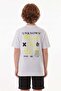 Unknown Text Printed Boy's T-Shirt - 3