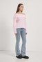 Madonna Collar Draped Knitwear Sweater - 2