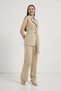 Armalife 1483 Belt Piece Jacket Collar and Vest Waist Elastic Detail Pants Women's Suit
