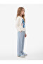 Licensed Long Sleeve Crew Neck Stitch Printed Embroidered Sweatshirt - 3